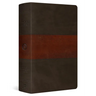 ESV Giant Print Personal Size Bible, Red Letter (Trutone, Forest/Tan, Trail Design)