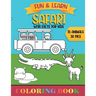 Safari: Coloring Book with fun facts for kids