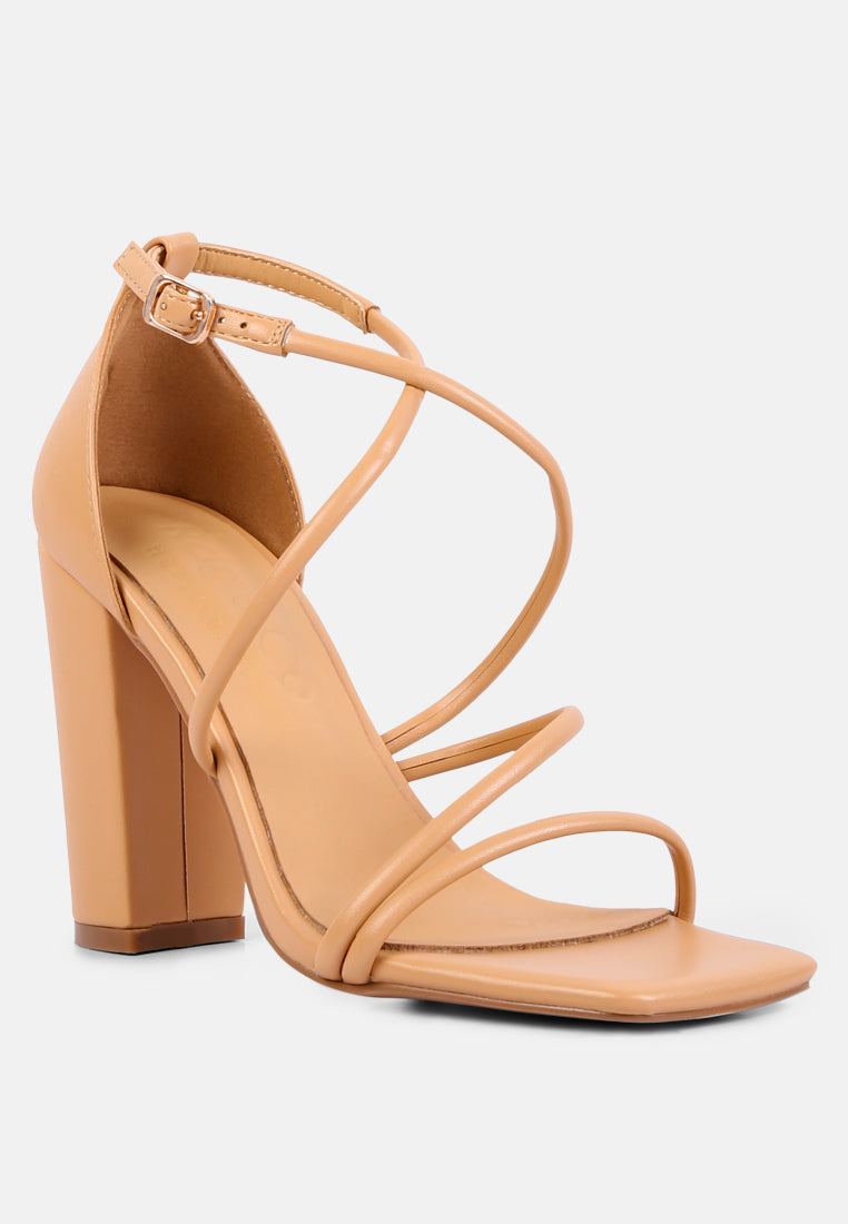 opulence high heeled dress sandal by London Rag