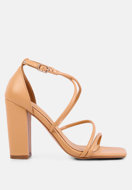 opulence high heeled dress sandal by London Rag