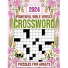 2024 Powerful Bible Verses Crossword Puzzles For Adults: Featuring Bible verses and Christian hymns Crosswords, With Solutions