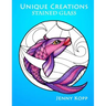 Unique Creations: Stained Glass: Adult Coloring Book