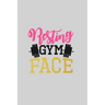 Resting Gym Face: Women's Workout Log Book