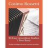 20 Easy Accordion Studies ( Free Bass): Studies in dialogue form for free bass accordion
