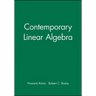 Student Solutions Manual to Accompany Contemporary Linear Algebra [With CDROM]