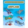 Activity Book for Kids Airplane: : Fun Activity for kids in Airplane and Things that fly theme, Mazes, Coloring, Draw using the grid, shadow matching
