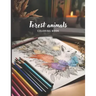 Forest Animals - Adult Coloring Book: Beautiful Animals to Color Adult Anti-Stress Coloring Books
