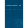Reading an Erased Code: Romantic Religion and Literary Aesthetics in France