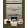 Vanderbilt V. Whitney U.S. Supreme Court Transcript of Record with Supporting Pleadings