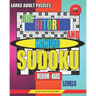 Large adult puzzles. Big Hitori and Kakuro sudoku. Medium - hard levels.: Sudoku for home and tourism.