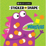 Brain Games - Sticker by Shape: Monsters (for Kids Ages 3-6)