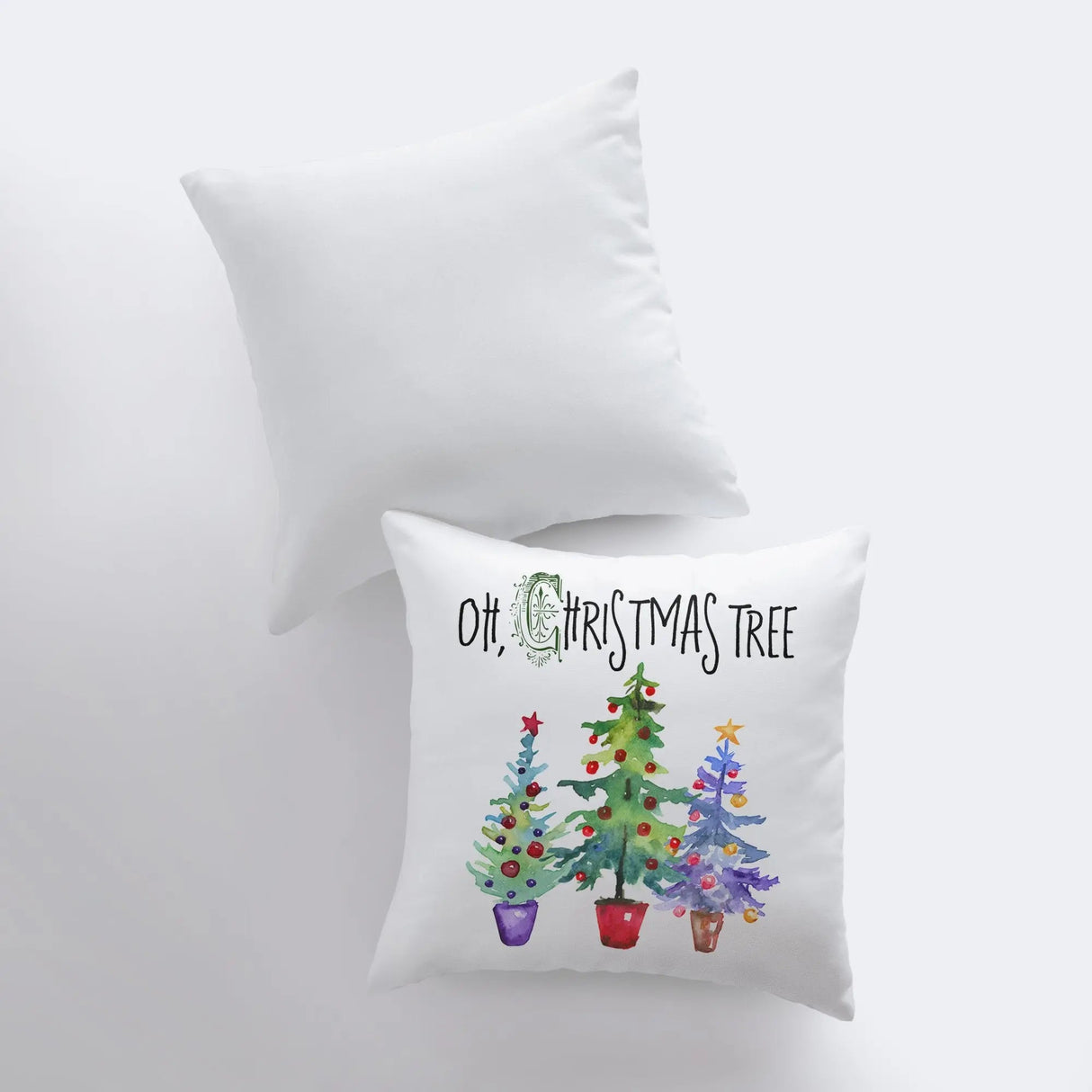 Oh, Christmas Tree | Throw Pillows | Christmas Pillow | Christmas Decor Pillow | Christmas Tree | Best Friend Christmas Gift | New Home Gift by UniikPillows