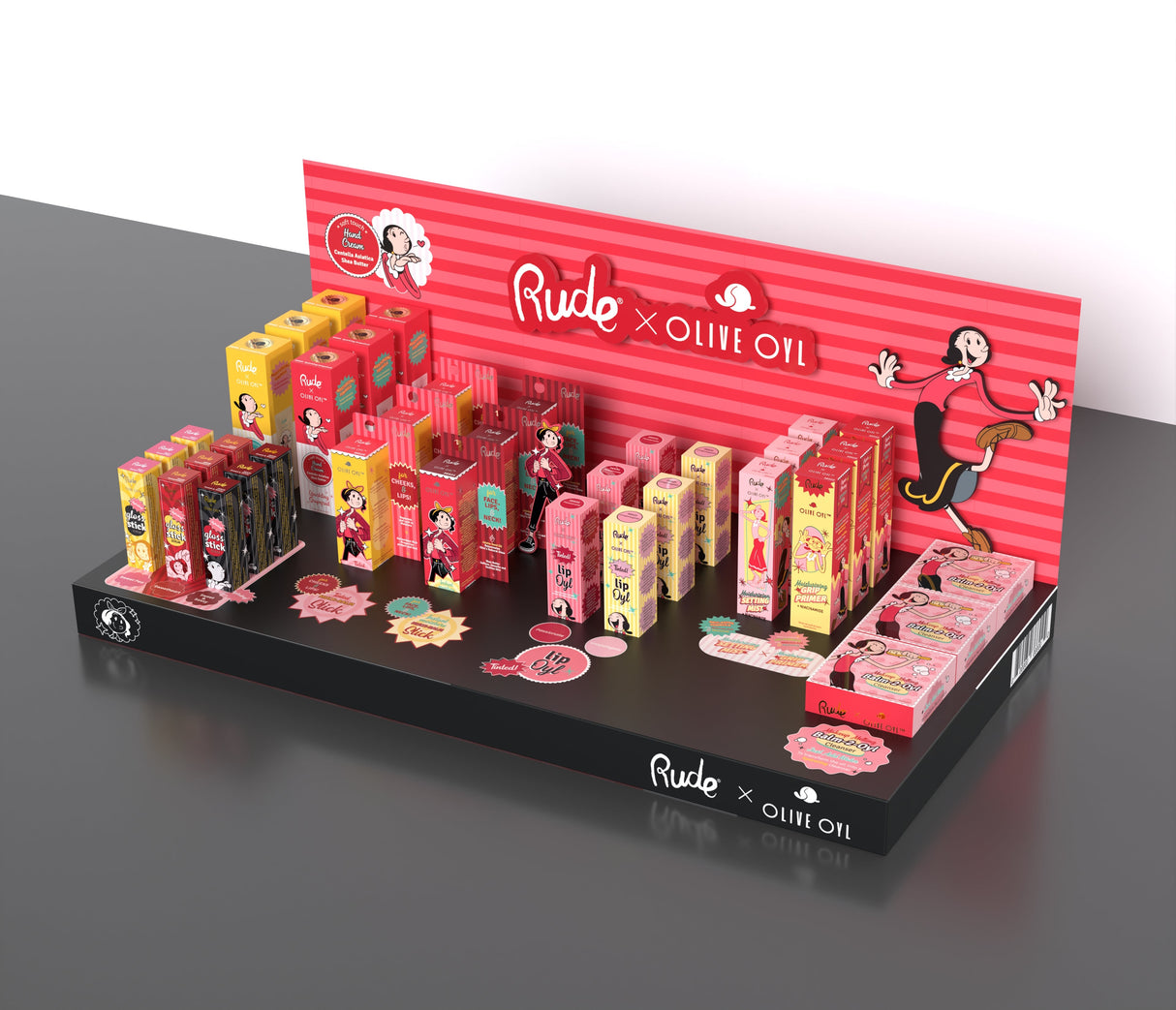 RUDE Olive Oyl Display Set A - Display Set A