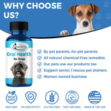 Dog Bad Breath & Dental Care Solution - Natural Remedy for Canine Oral Health by BestLife4Pets