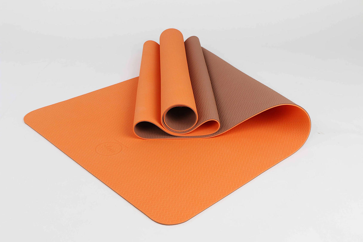 2-Tone TPE Premium Yoga Mat by Jupiter Gear