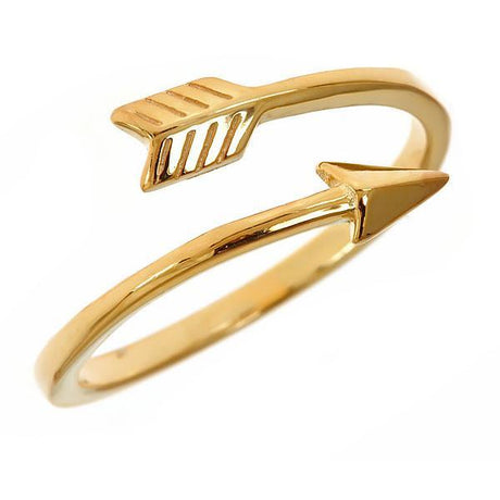 Sterling Silver Arrow Wrap Ring by Sterling Forever