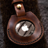 Leather Apple Air Tag Holder by Lifetime Leather Co