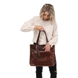 Deluxe Lifetime Tote by Lifetime Leather Co