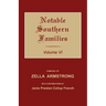 Notable Southern Families. Volume VI