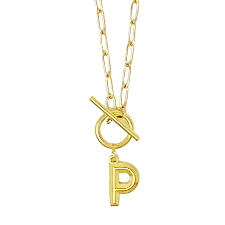 Modern Classic Initial Necklace by Ellisonyoung.com