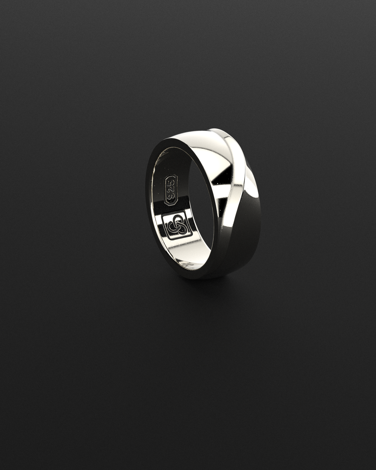 Waves Ring by Seekers Men's Jewelry