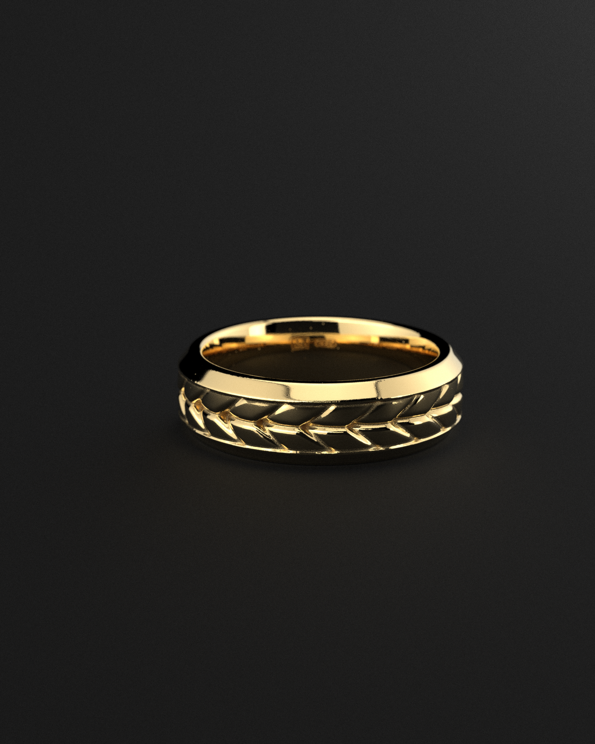 Woven Ring #2 by Seekers Men's Jewelry