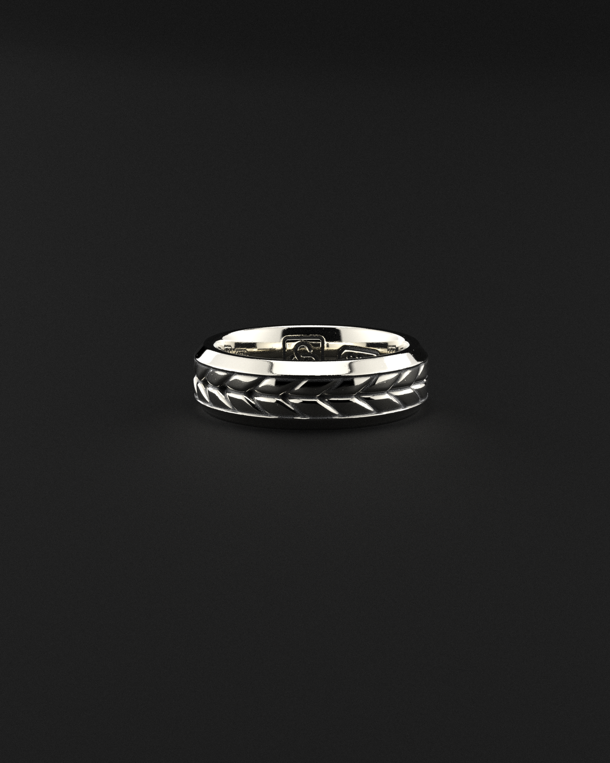 Woven Ring #2 by Seekers Men's Jewelry