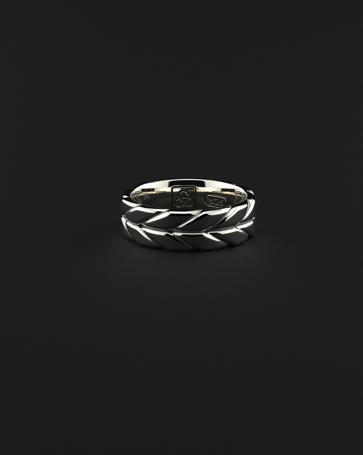 Woven Ring by Seekers Men's Jewelry