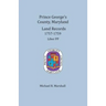 Prince George's County, Maryland Land Records, 1757-1759