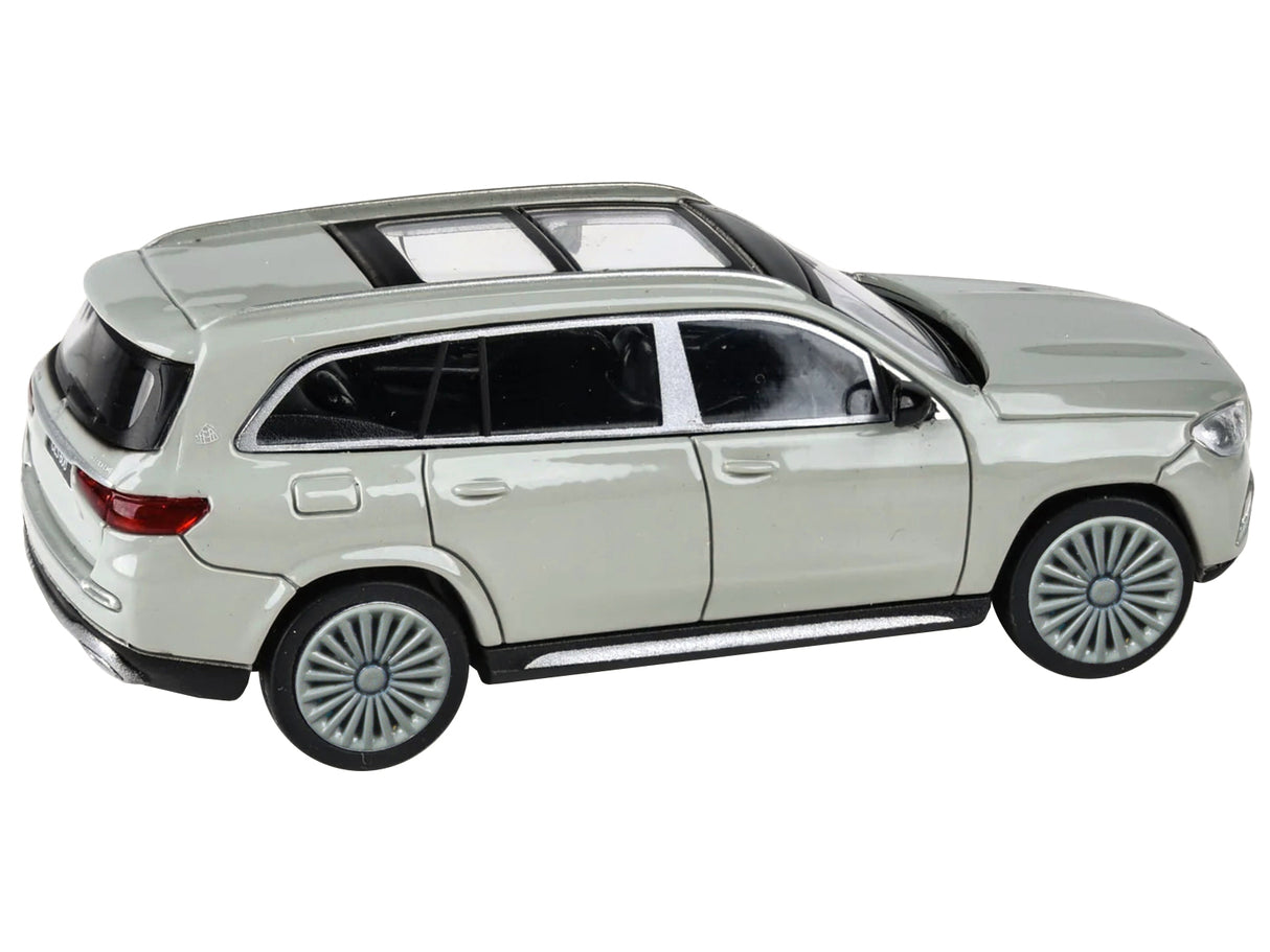 Mercedes-Maybach GLS 600 Nardo Gray with Sunroof 1/64 Diecast Model Car by Paragon Models