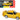 RUF CTR2 Blossom Yellow 1/64 Diecast Model Car by Paragon