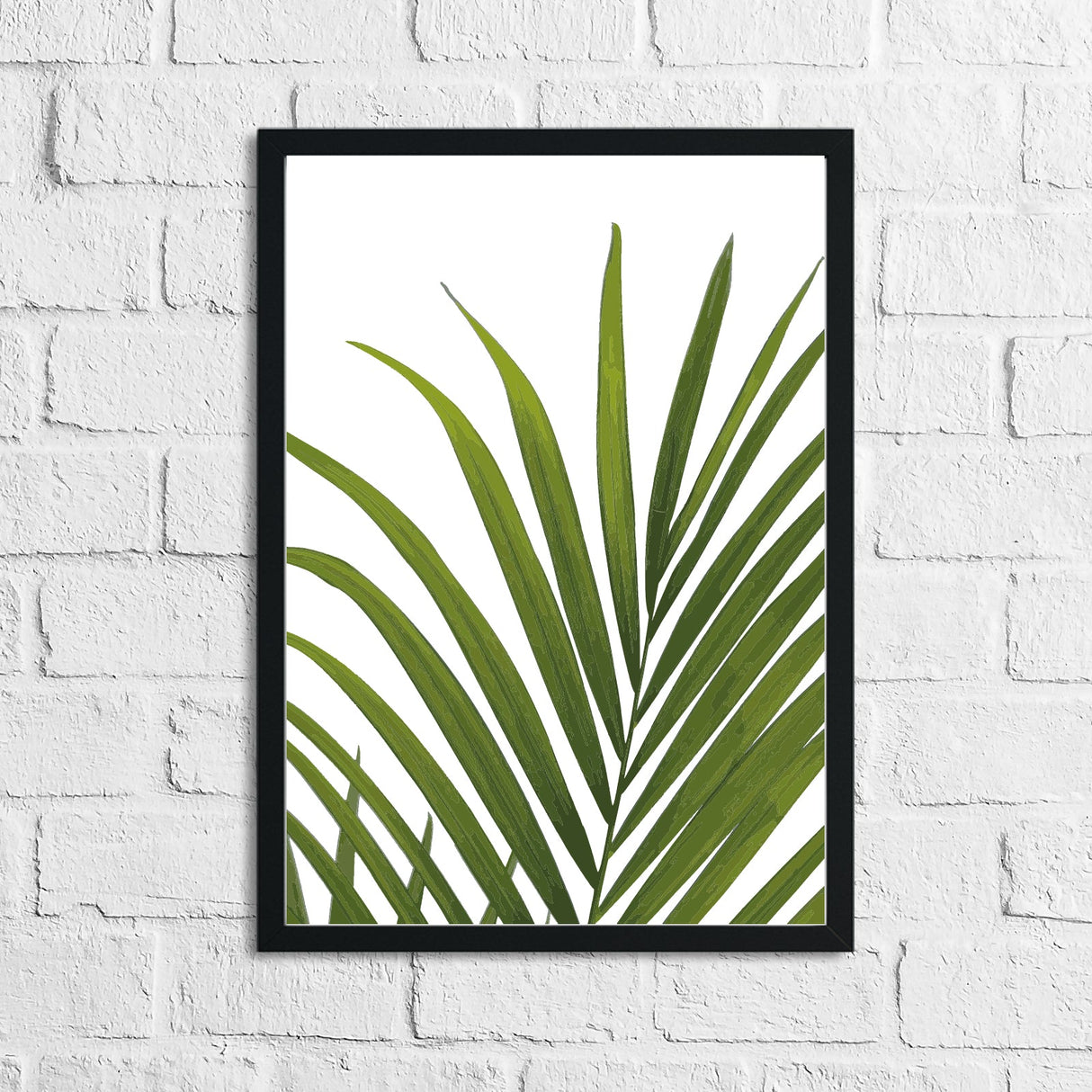 Palm Leaves 2 Botanical Watercolour Room Simple Wall Decor Print by WinsterCreations™ Official Store