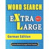 WORD SEARCH Extra Large - German Edition