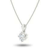 Sirius Solitaire Necklace - Multiple Sizes by Brilliant Carbon