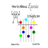 How to Abacus Exercise - 2 Digits 34