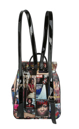 Glossy Magazine Backpack Travel Bag by hfstylish