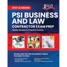 2023 Alabama PSI Business and Law Contractor Exam Prep: 2023 Study Review & Practice Exams