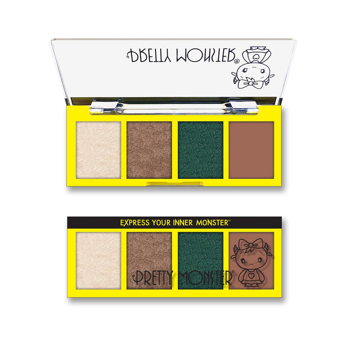 Pretty Monster Lil' Eyeshadow Palette - Lil' Rockstar