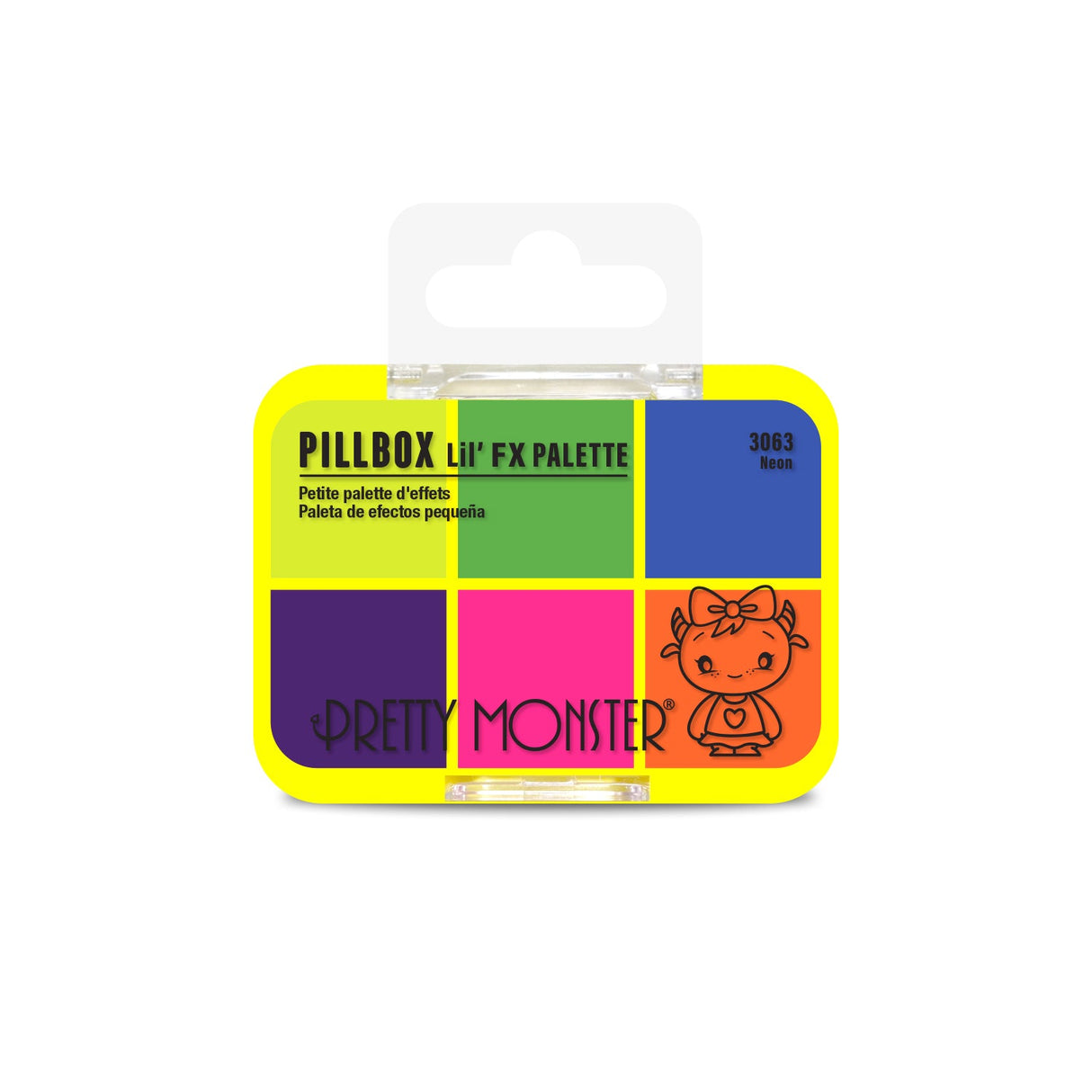 Pretty Monster Pillbox Lil' FX Palette - Neon