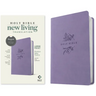 NLT Large Print Premium Value Thinline Bible, Filament Enabled (Leatherlike, Lavender Song)