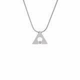 PT093W B.Tiff Triangle Pendant by B.Tiff New York