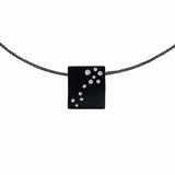 PT094B B.Tiff Black Pavé Galaxie Pendant by B.Tiff New York