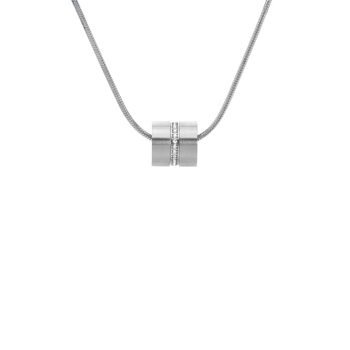 PT118W B.Tiff Barrel Pendant by B.Tiff New York