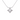 PT124W B.Tiff Natal 1 ct Princess Cut Pendant by B.Tiff New York