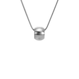 PT220W B.Tiff Pave Hollow Globe Pendant Necklace by B.Tiff New York