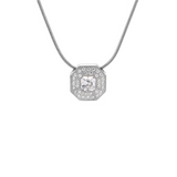 PT228W B.Tiff Hexagon Pendant by B.Tiff New York