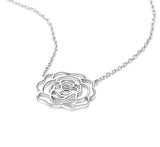 PT308W B.Tiff Rosé Silver Plated Brass Pendant Necklace by B.Tiff New York