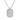 PT809W B.Tiff Meblo Dog Tag Pendant by B.Tiff New York