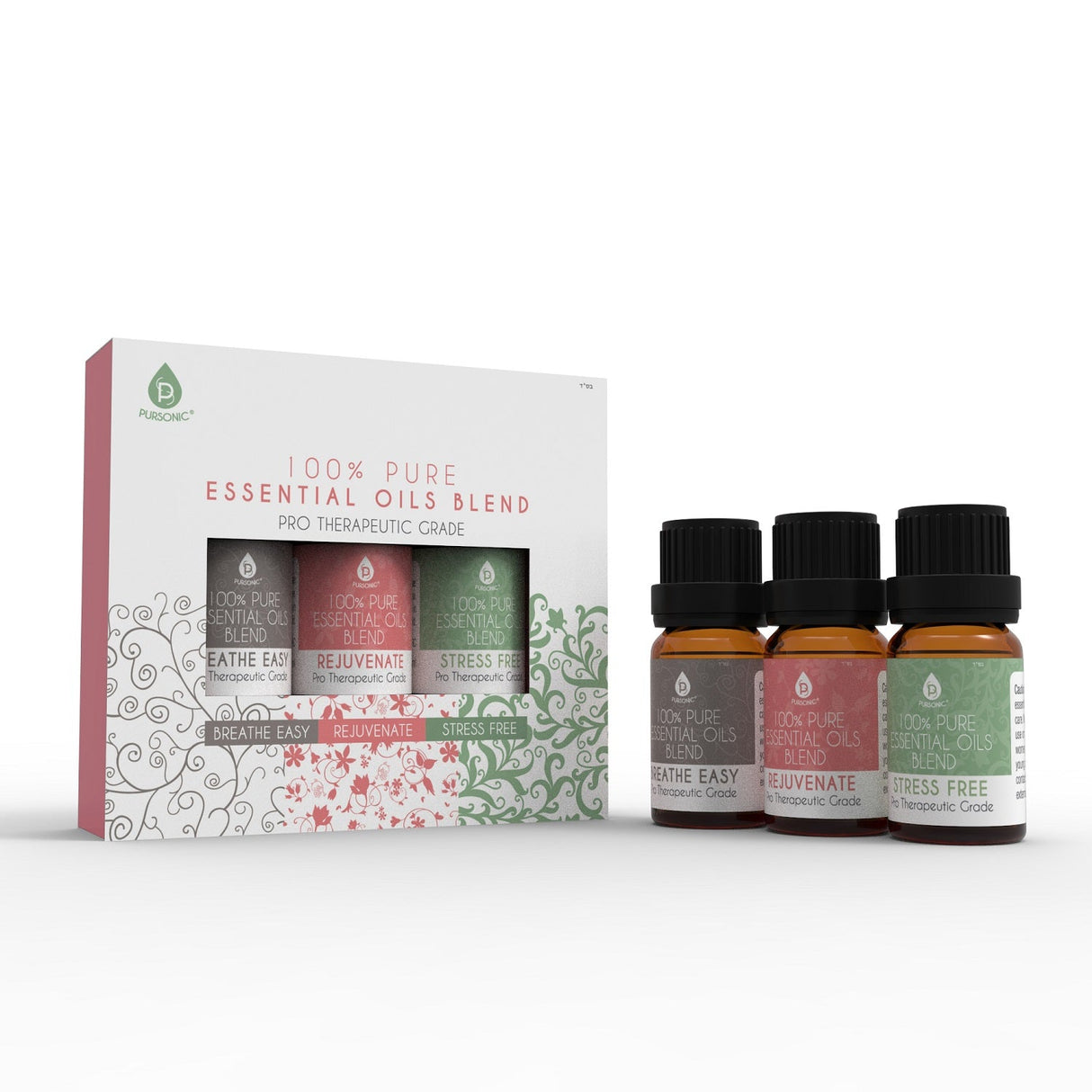 100% Pure Essential Oil Blends by Pursonic