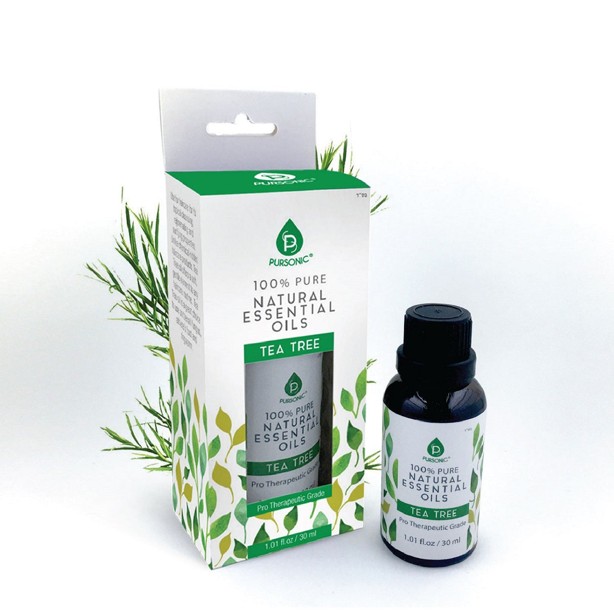 100% Pure & Natural Tea Tree Essential Oils by Pursonic